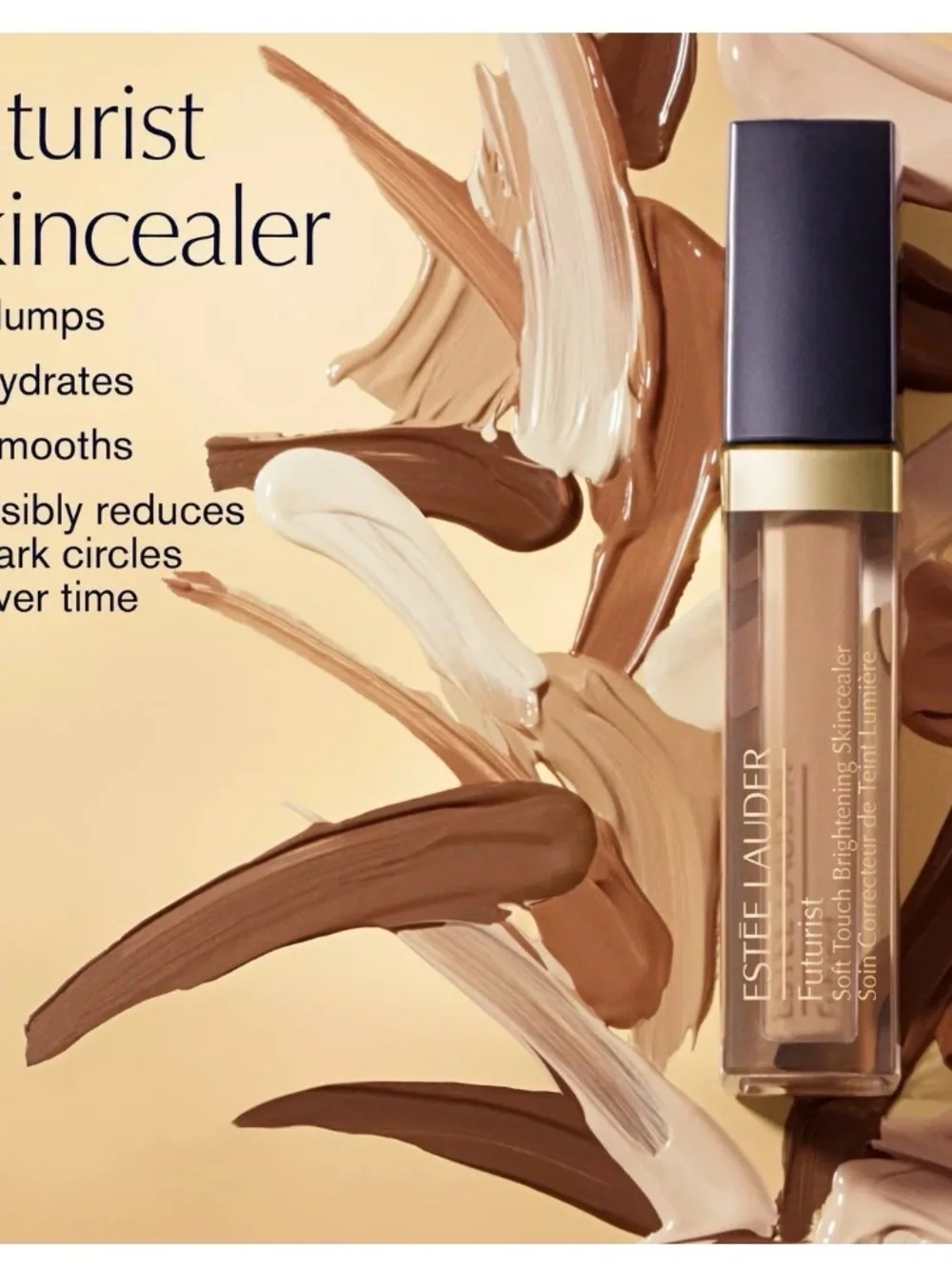Estee Lauder Futurist Soft Touch Brightening Skincealer Concealer — Brown